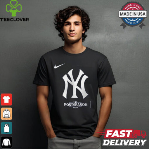 New York Yankees Nike Navy 2024 MLB Postseason Authentic Collection Legend T Shirt