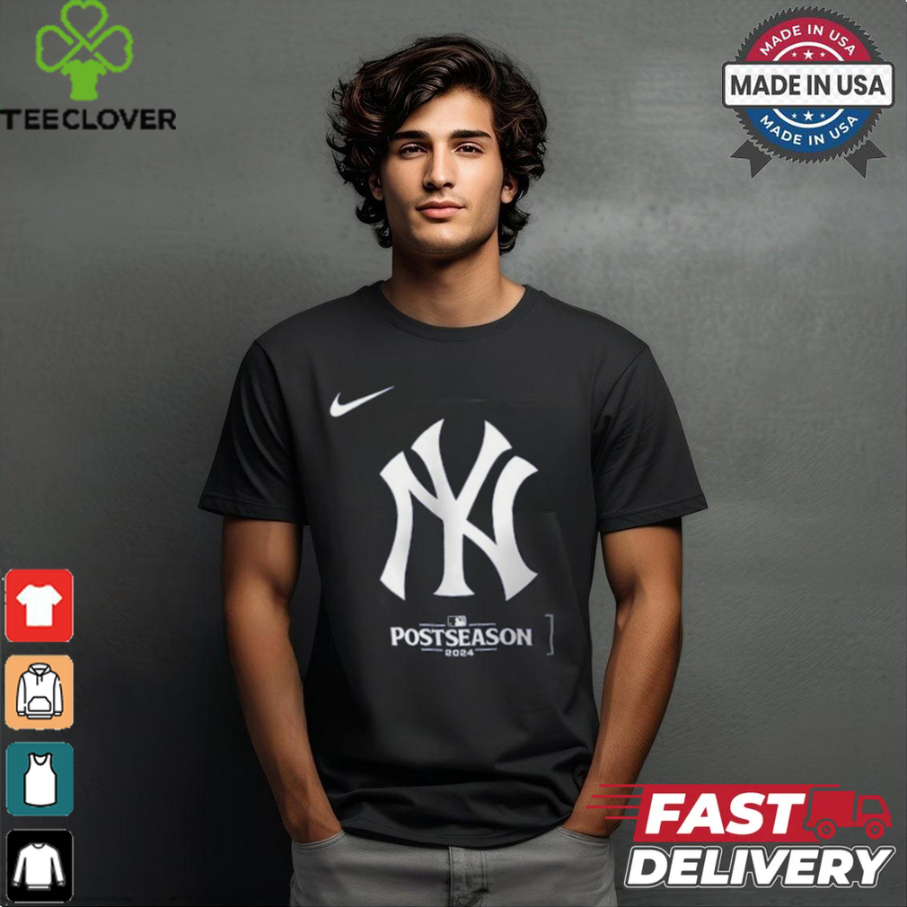 New York Yankees Nike Navy 2024 MLB Postseason Authentic Collection Legend T Shirt New York Yankees Nike Navy 2024 MLB Postseason Authentic Collection Legend T Shirt