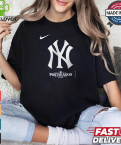 New York Yankees Nike Navy 2024 MLB Postseason Authentic Collection Legend T Shirt