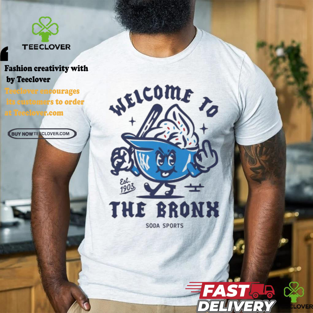 New York Yankees Soft Serve Welcome unisex t shirt New York Yankees Soft Serve Welcome unisex t shirt