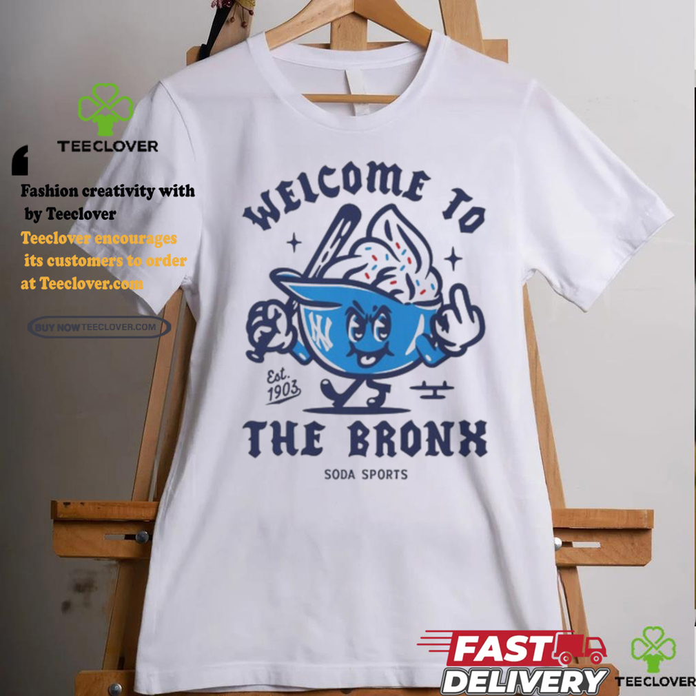 New York Yankees Soft Serve Welcome unisex t shirt New York Yankees Soft Serve Welcome unisex t shirt