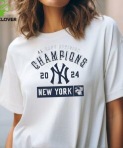 New York Yankees Steel 2024 AL East Division Champions Base T Shirt