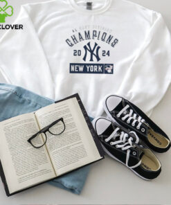 New York Yankees Steel 2024 AL East Division Champions Base T Shirt