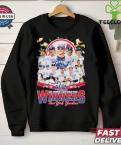 New York Yankees Team 2024 American League Division Series Winners Signatures T shirt