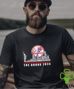 New York Yankees The Bronx Skyline players name 2024 shirt