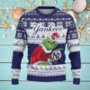 Black Cat Drink Coffee Ugly Christmas Sweater