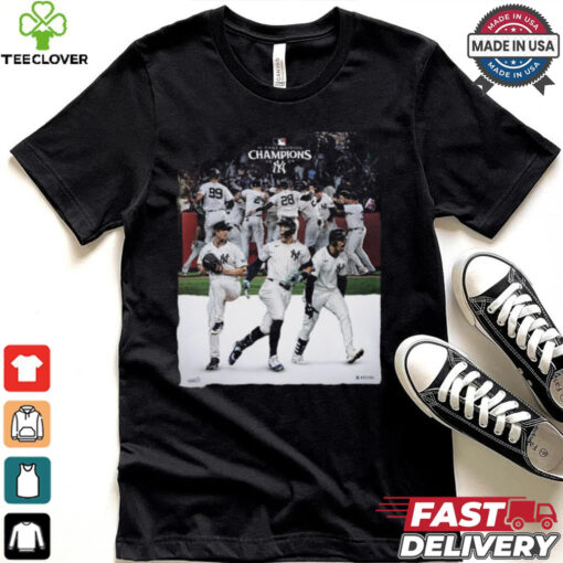 New York Yankees Win AL East Division Title MLB Postseason 2024 Poster t shirt
