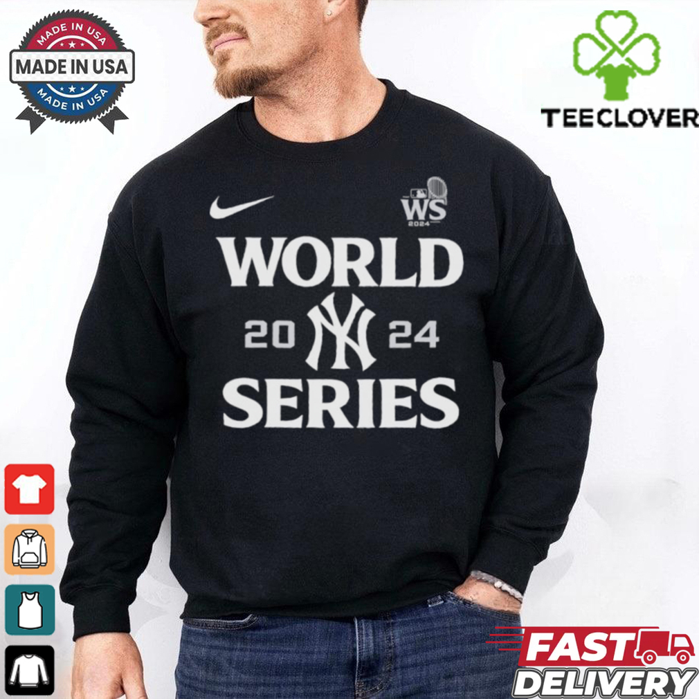 New York Yankees X Nike 2024 MLB World Series Locker Room Shirt New York Yankees X Nike 2024 MLB World Series Locker Room Shirt