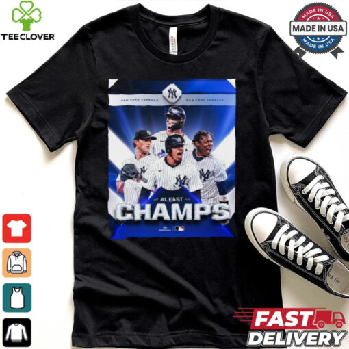 New York Yankees are crowned AL East champions for the third time in six years MLB 2024 Poster t shirt