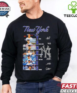 New York Yankees name player baseball signature hoodie, sweater, longsleeve, shirt v-neck, t-shirt