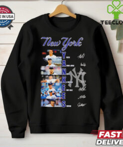 New York Yankees name player baseball signature hoodie, sweater, longsleeve, shirt v-neck, t-shirt