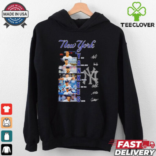 New York Yankees name player baseball signature hoodie, sweater, longsleeve, shirt v-neck, t-shirt