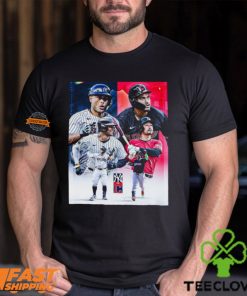 New York Yankees vs Cleveland Guardians 2024 MLB Bronx game shirt