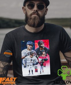 New York Yankees vs Cleveland Guardians 2024 MLB Bronx game shirt