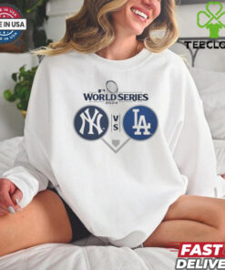 New York Yankees vs. Los Angeles Dodgers 2024 World Series Dueling Shirt