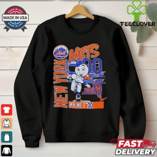 New York baseball Mr Met throw back hoodie, sweater, longsleeve, shirt v-neck, t-shirt