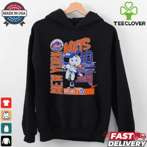 New York baseball Mr Met throw back hoodie, sweater, longsleeve, shirt v-neck, t-shirt