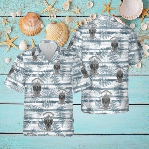 New Zealand Army Royal New Zealand Artillery (Rnza) 163 Battery Rnza Takatu Button Down Hawaiian Shirt Trend Summer