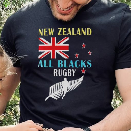 New Zealand flag all black rugby hoodie, sweater, longsleeve, shirt v-neck, t-shirt