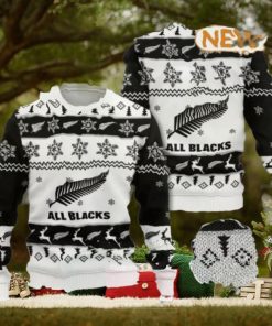 New Zealand x Rugby World Cup Christmas Sweater