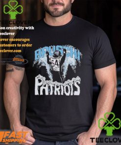 New england Patriots tedy bruschI snow T shirt