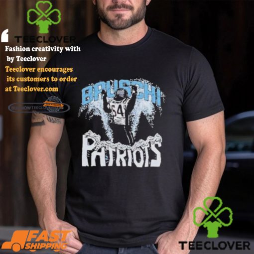 New england Patriots tedy bruschI snow T shirt