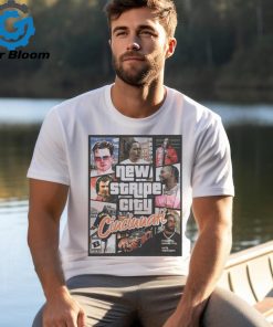 New stripe city Cincinnati legends graphic shirt