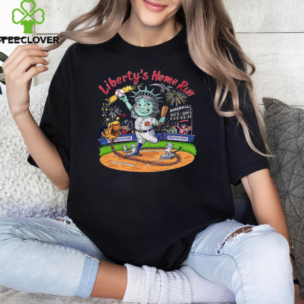 New style statue of liberty baseball T Shirt New style statue of liberty baseball T Shirt