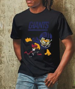 New york giants garfield cat grumpy football player shirt