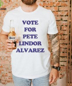 New york mets vote for pete lindor alvarez shirt