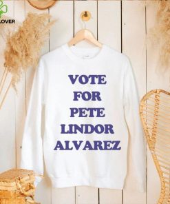 New york mets vote for pete lindor alvarez shirt