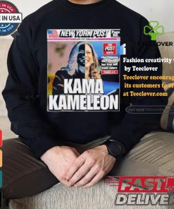 New york post Kamala Harris kama kameleon t shirts
