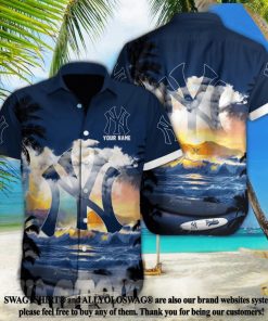 NewYork Yankees MLB Custom Classic All Over Print Hawaiian Shirt