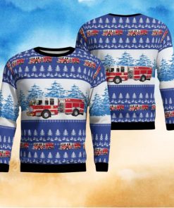 Newark, Delaware, Aetna Hose Hook & Ladder Company AOP Ugly Sweater