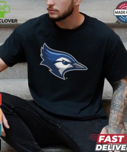 Newborn & Infant Chad & Jake Black Creighton Bluejays Mascot Logo shirt