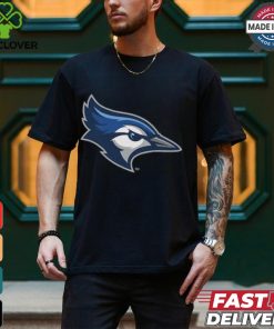 Newborn & Infant Chad & Jake Black Creighton Bluejays Mascot Logo shirt