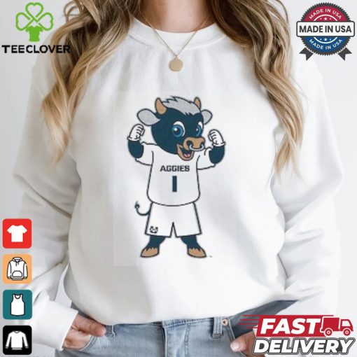 Newborn & Infant Chad & Jake White Utah State Shirt