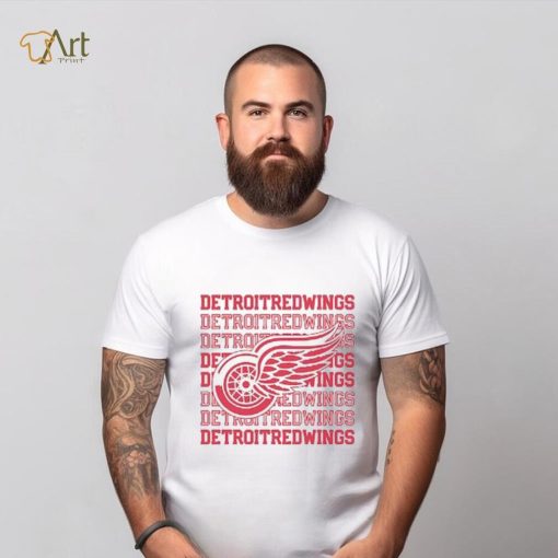 Newborn & Infant Detroit Red Wings Chad & Jake White Retro Shirt