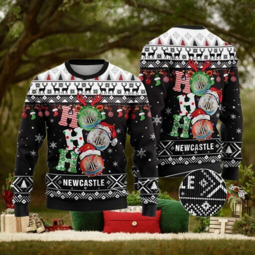 Newcastle United Merry Christmas New Limited Edition Ugly Sweater
