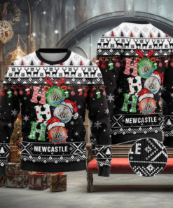 Newcastle United Merry Christmas New Limited Edition Ugly Sweater