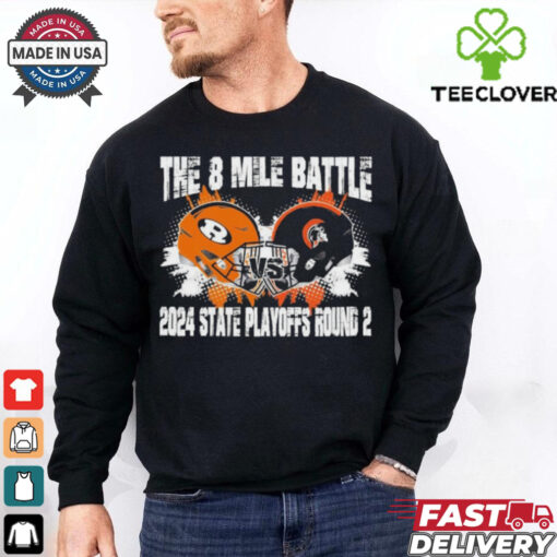 Newcomerstown Trojans Vs Ridgewood Football 8 Mile Battle Playoffs 2024 State Playoffs Round 2 Shirt