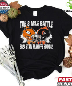 Newcomerstown Trojans Vs Ridgewood Football 8 Mile Battle Playoffs 2024 State Playoffs Round 2 Shirt