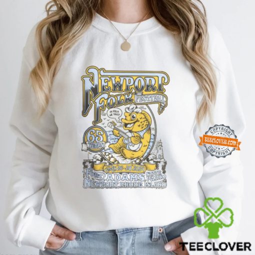 Newport Folk Festivals 65th Anniversary At Fort Adams State Park In Newport RI 2024 Unisex T Shirt