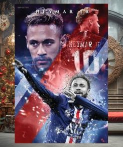 Neymar Jr. Football Poster