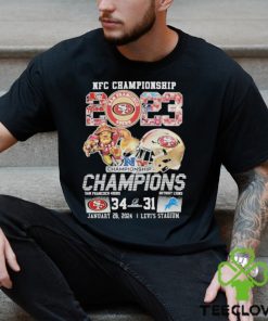 Nfc Championship 2023 49Ers winners Lions 34 31 Shirt