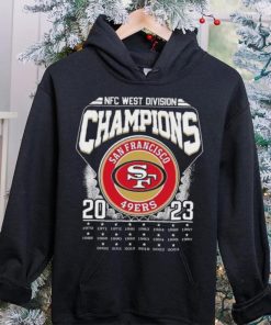 Nfc West Division Champions 2023 San Francisco 49ers 1970 2023 T shirt