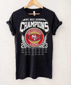 Nfc West Division Champions 2023 San Francisco 49ers 1970 2023 T hoodie, sweater, longsleeve, shirt v-neck, t-shirt