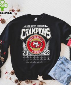 Nfc West Division Champions 2023 San Francisco 49ers 1970 2023 T hoodie, sweater, longsleeve, shirt v-neck, t-shirt