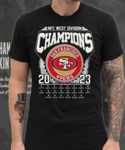 Nfc West Division Champions 2023 San Francisco 49ers 1970 2023 T hoodie, sweater, longsleeve, shirt v-neck, t-shirt