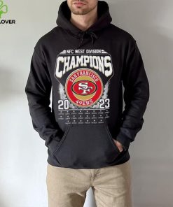 Nfc West Division Champions 2023 San Francisco 49ers 1970 2023 T hoodie, sweater, longsleeve, shirt v-neck, t-shirt